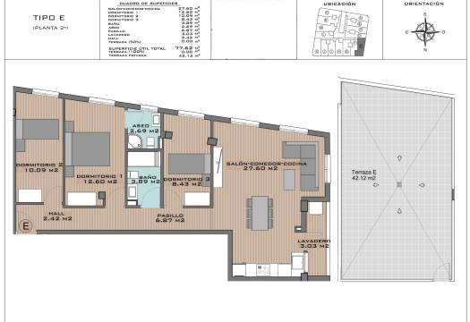 New - Apartment - Algorfa - Pueblo