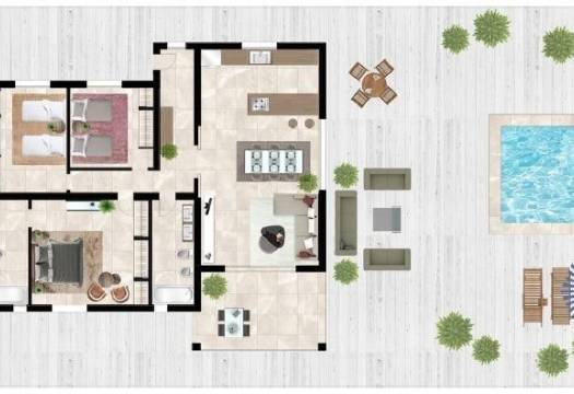 Obra Nueva - Villa / Chalet - Abanilla - Cañada de la Leña