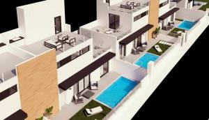 New - Townhouse - Orihuela Costa - Las Filipinas