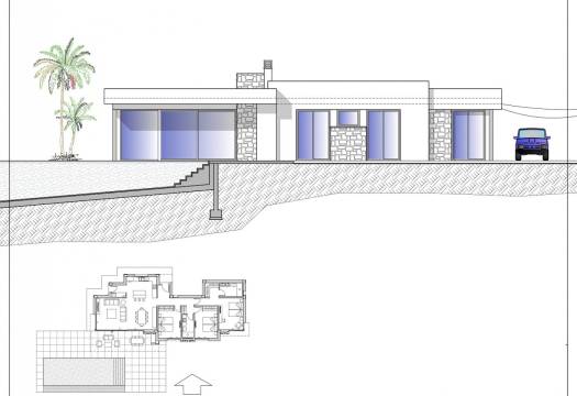 Obra Nueva - Villa - Calpe - Pla roig