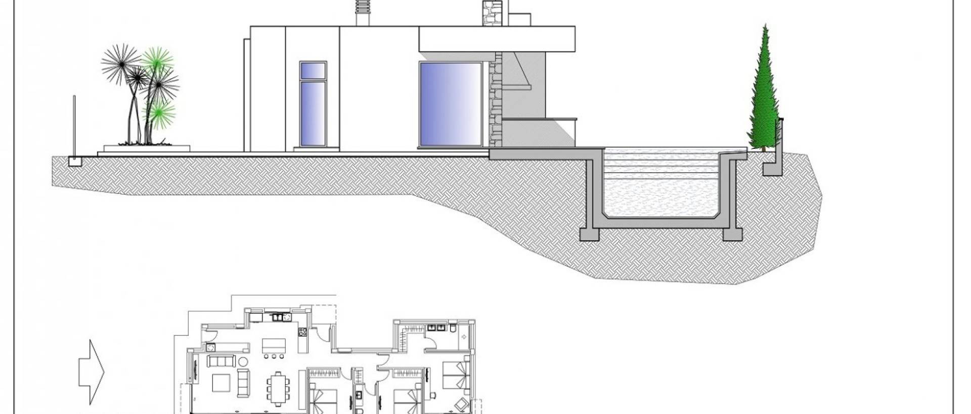 Obra Nueva - Villa - Calpe - Pla roig