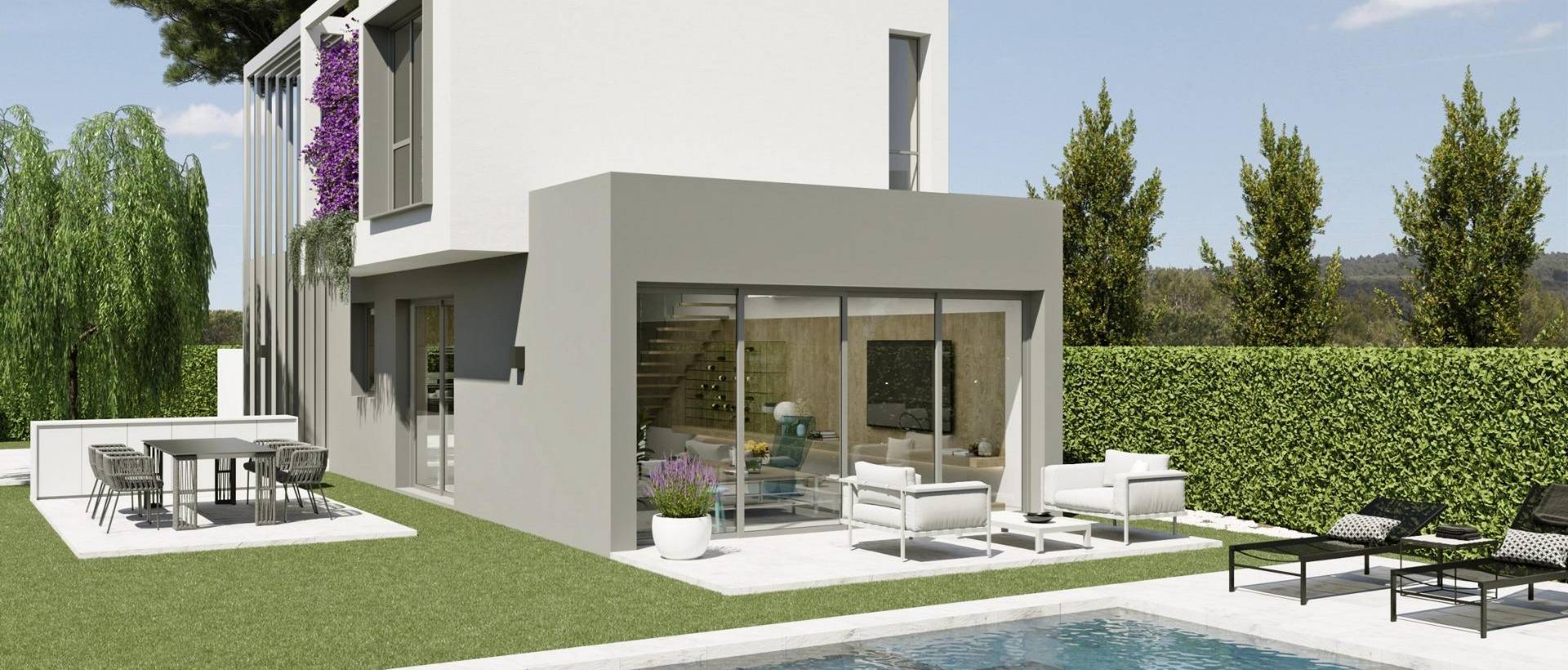 Obra Nueva - Villa - San Juan Alicante - La Font