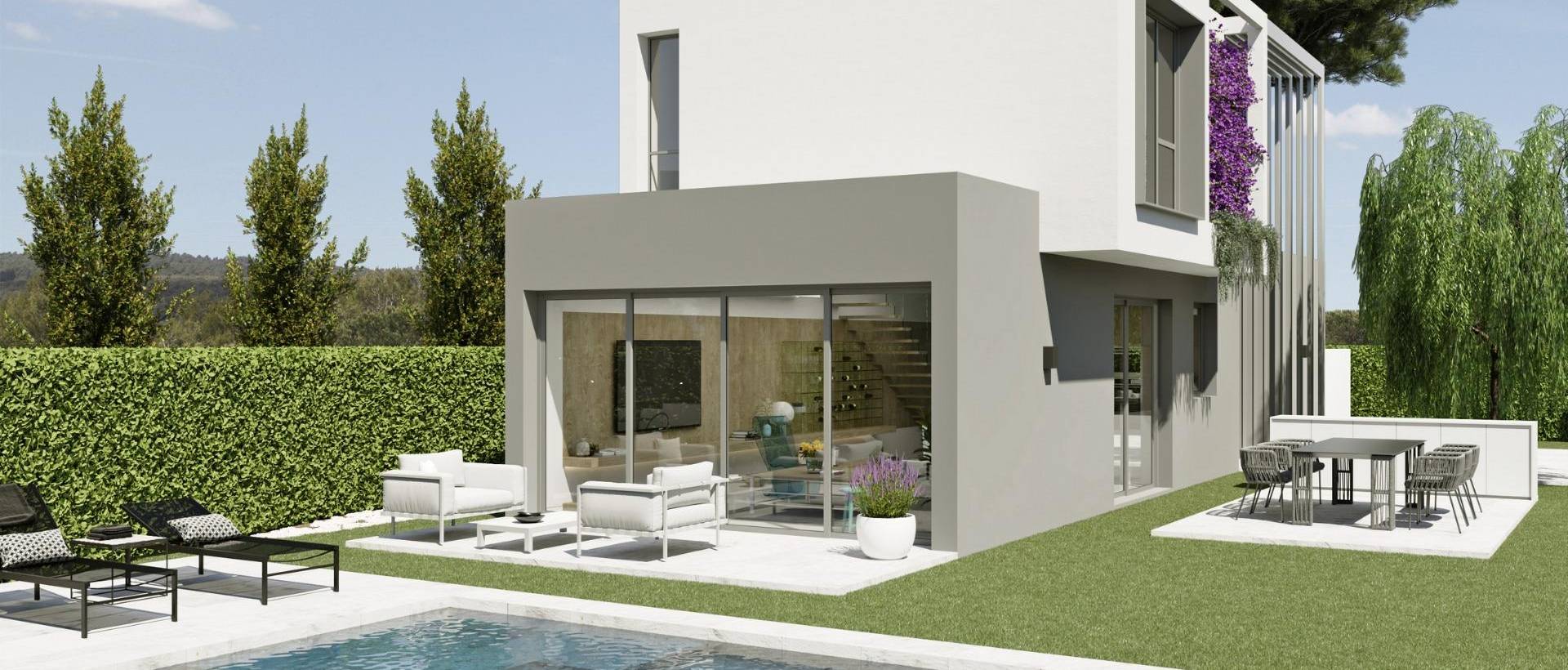 Obra Nueva - Villa - San Juan Alicante - La Font