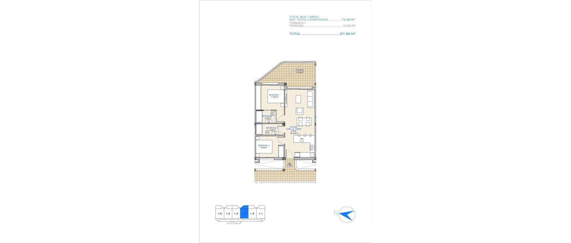 Obra Nueva - Apartmento - Los Alcázares - Serena Golf