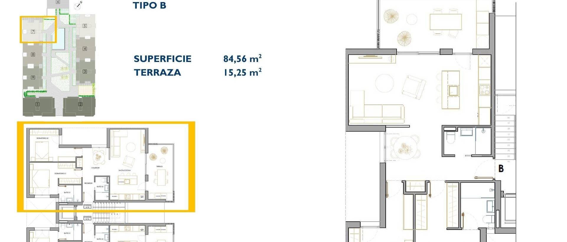 New - Apartment - San Pedro del Pinatar - Pueblo