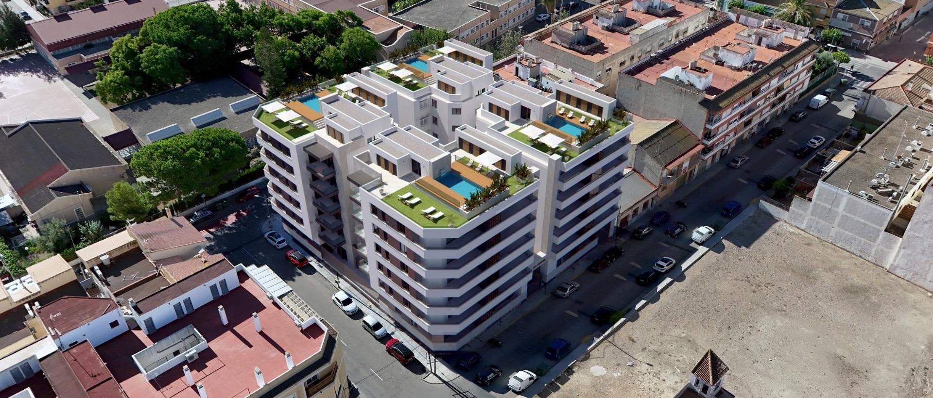 New - Apartment - Almoradi - Center