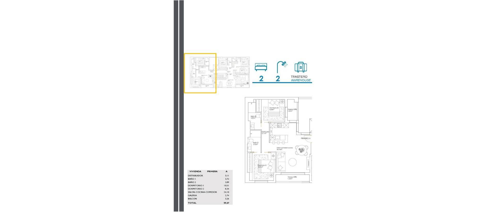 Obra Nueva - Apartmento - San Javier - Santiago De La Ribera