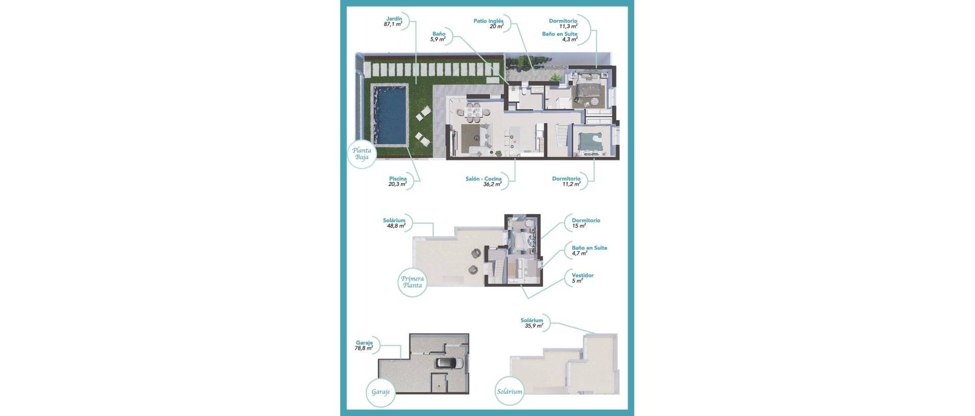 Obra Nueva - Villa - Los Alcázares - Serena Golf