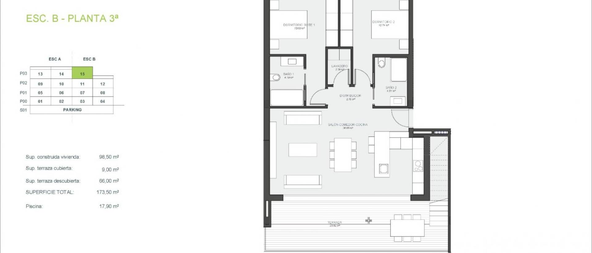 New - Apartment - Orihuela - Las Colinas Golf