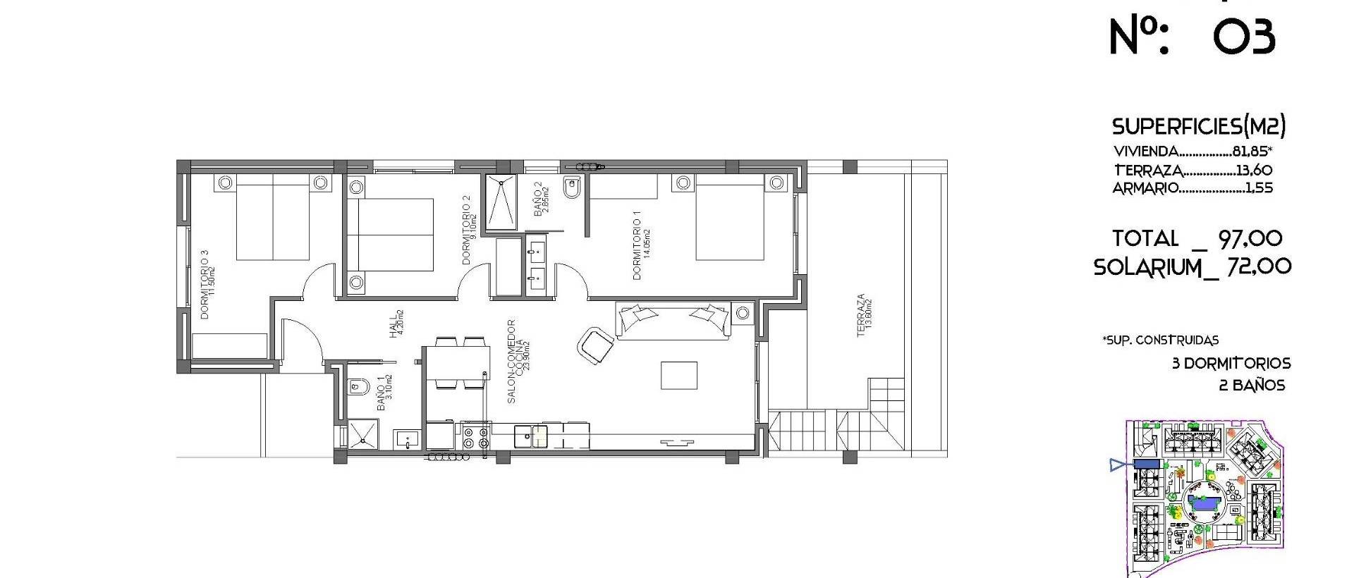 Obra Nueva - Apartmento - Guardamar del Segura - El Raso