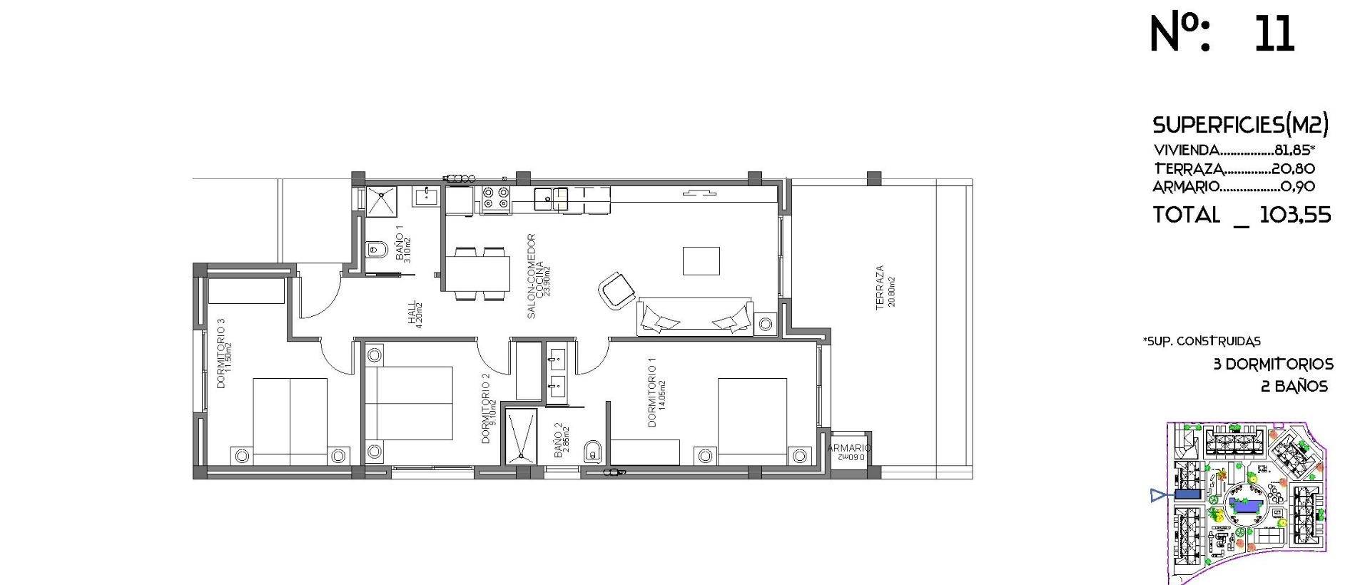 Obra Nueva - Apartmento - Guardamar del Segura - El Raso