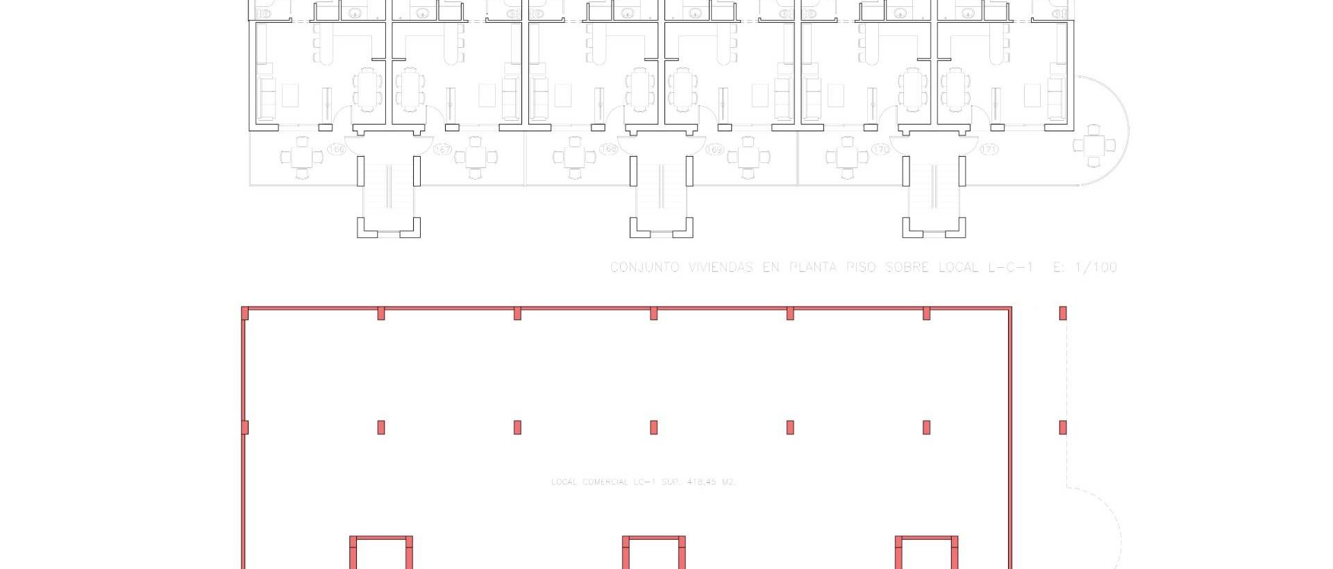 Obra Nueva - Adosado - Fuente Álamo - La Pinilla