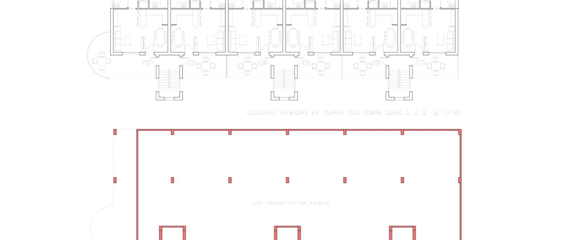 Obra Nueva - Adosado - Fuente Álamo - La Pinilla