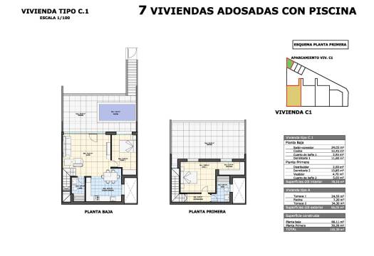 New - Townhouse - Pilar de la Horadada - pueblo