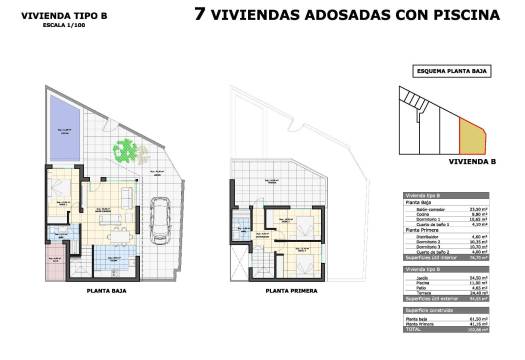 New - Townhouse - Pilar de la Horadada - pueblo