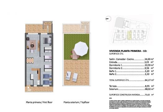 New - Townhouse - Pilar de la Horadada - pueblo