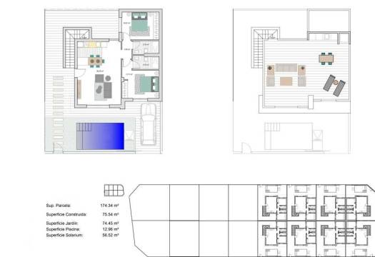 Obra Nueva - Villa / Chalet - Torre Pacheco - Roldán