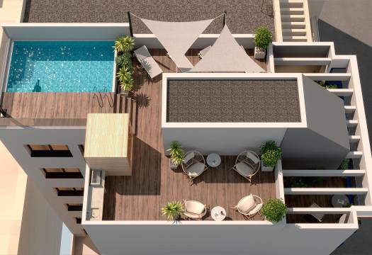 New - Apartment - Torrevieja - Playa del Acequión