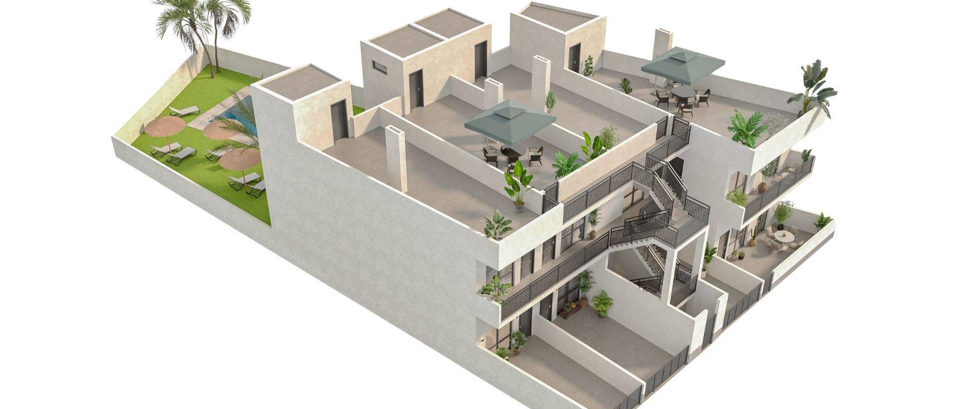 New - Townhouse - Hondon de las Nieves - La Canalosa