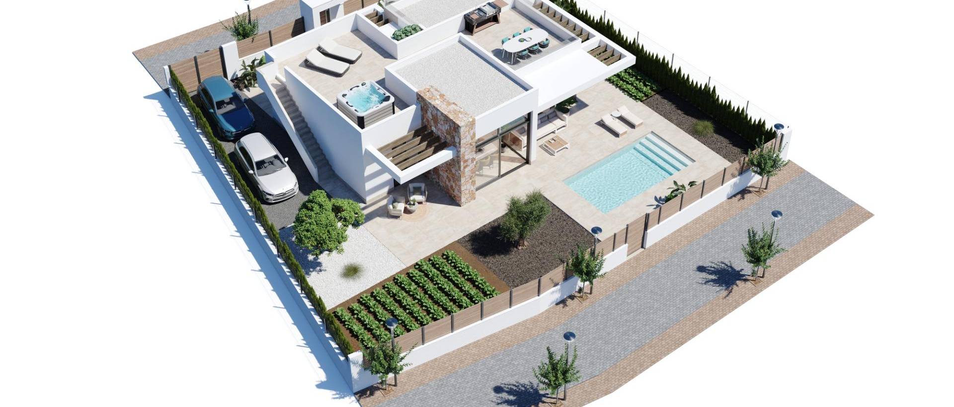 New - Villa - Fuente Álamo - Hacienda del Alamo