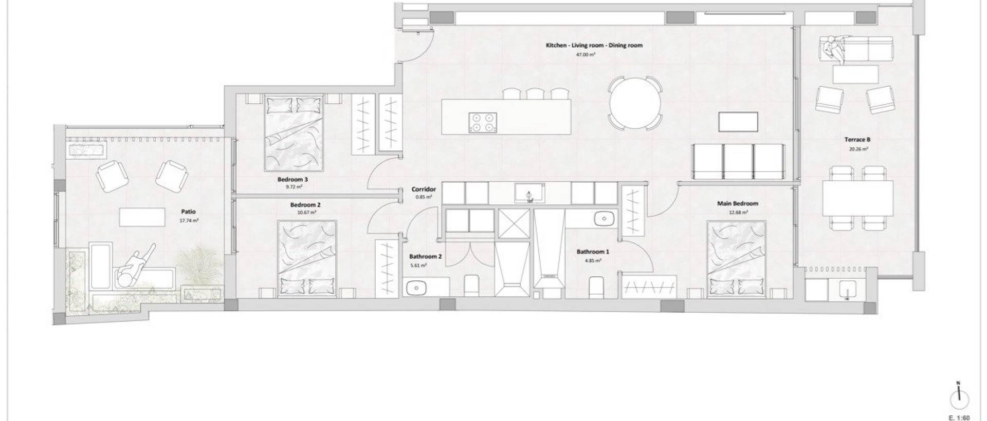 New - Apartment - Torrevieja - La Mata