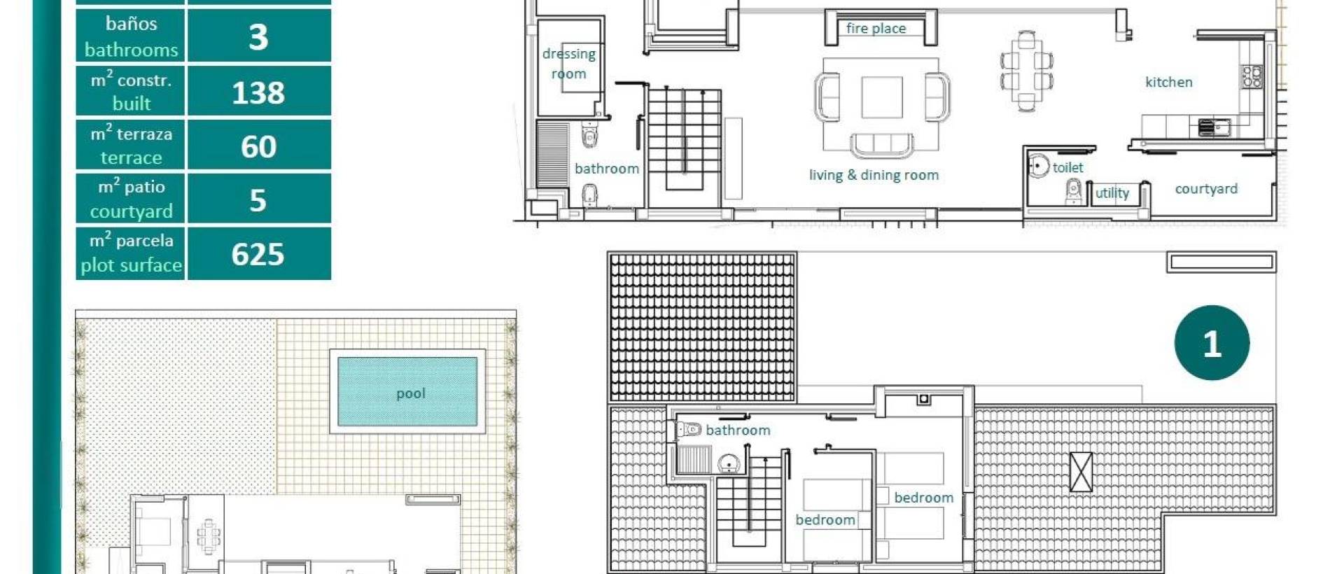Obra Nueva - Villa / Chalet - Sucina - Peraleja Golf