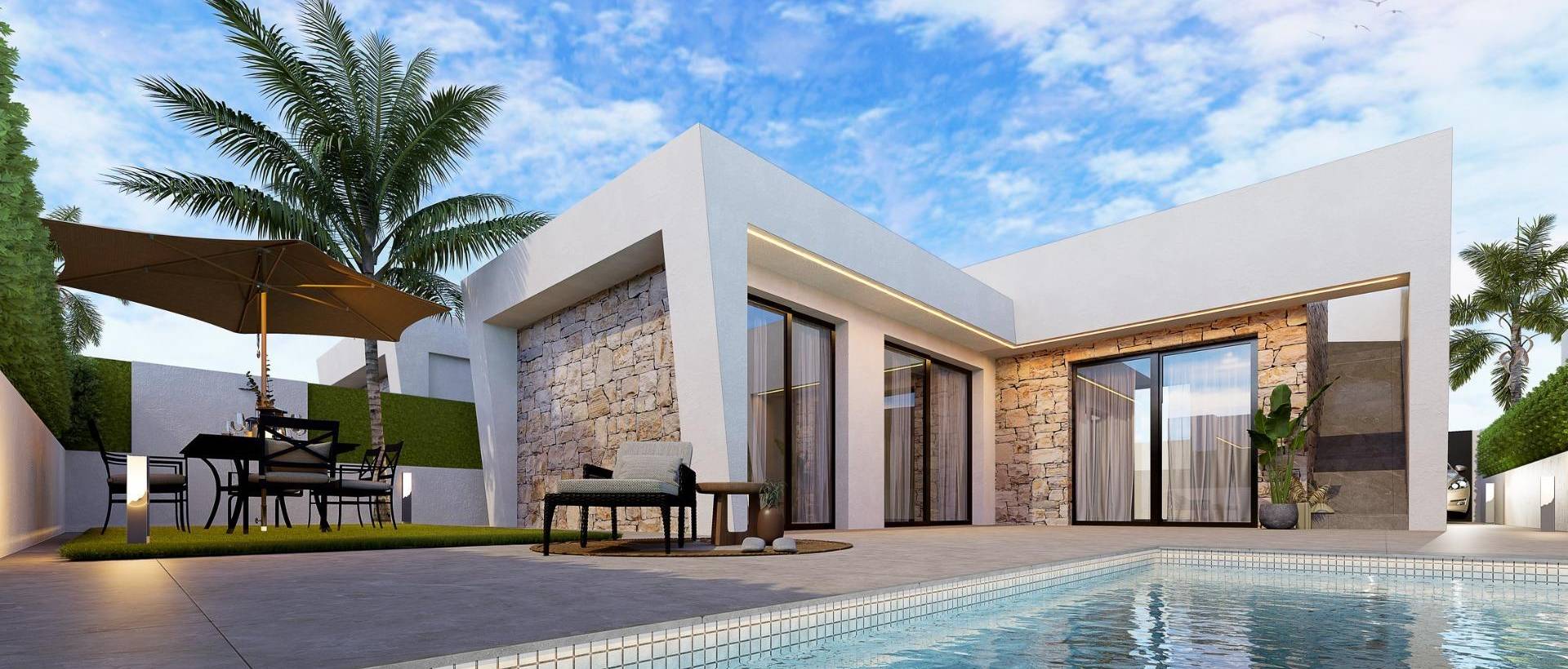 Obra Nueva - Villa / Chalet - Torre Pacheco - Roldán