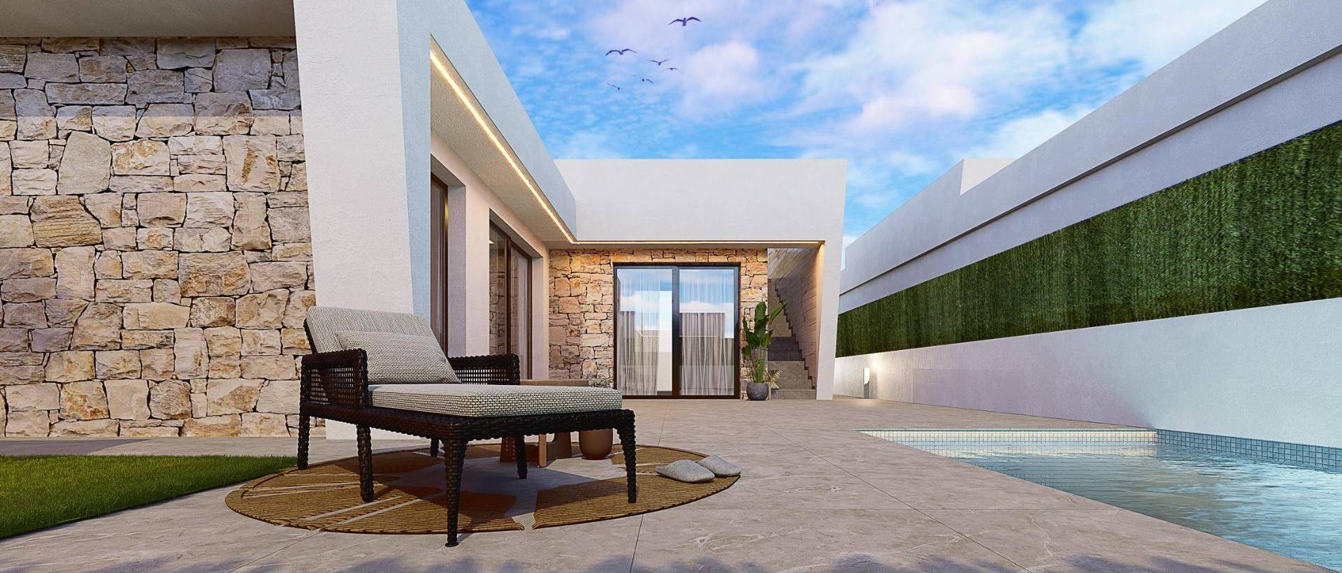 Obra Nueva - Villa / Chalet - Torre Pacheco - Roldán