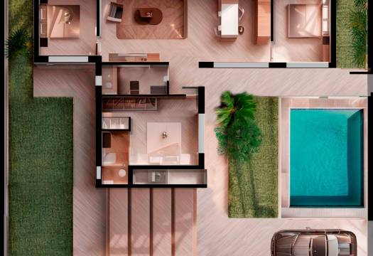 Obra Nueva - Villa / Chalet - Torre Pacheco - Roldán