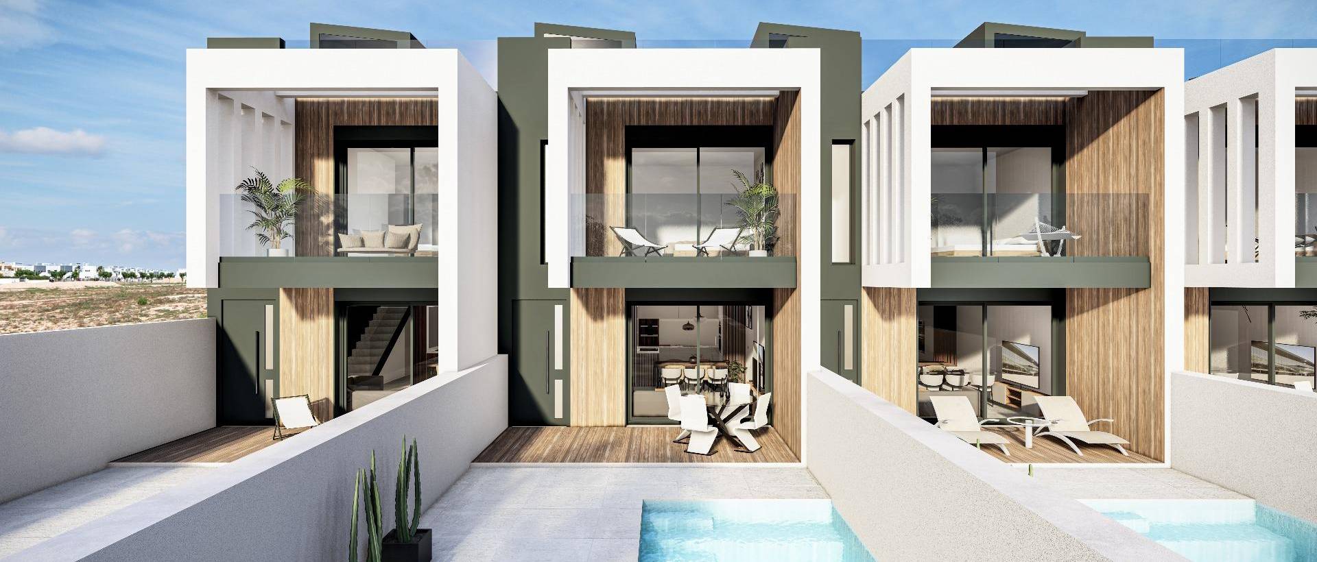 New - Townhouse - Pilar de la Horadada - Lo Monte