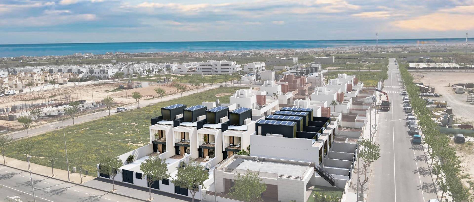 New - Townhouse - Pilar de la Horadada - Lo Monte