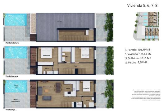 New - Townhouse - Pilar de la Horadada - Lo Monte