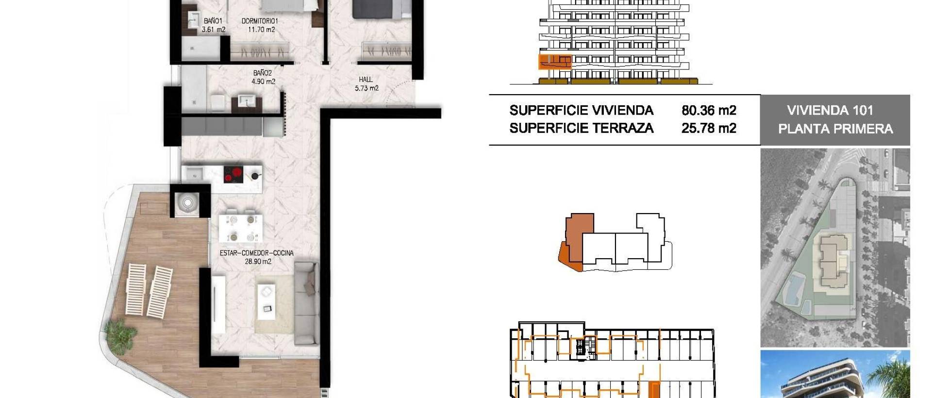 New - Apartment - Guardamar del Segura - PUERTO