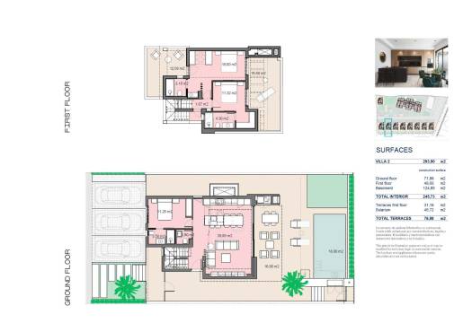 New - Villa - Los Alcázares - Santa Rosalia Lake and Life Resort