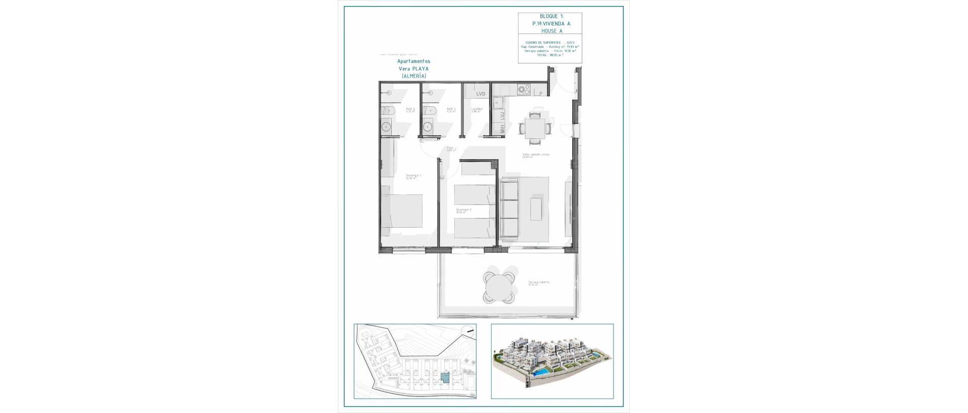 New - Apartment - Vera - Pueblo Salinas