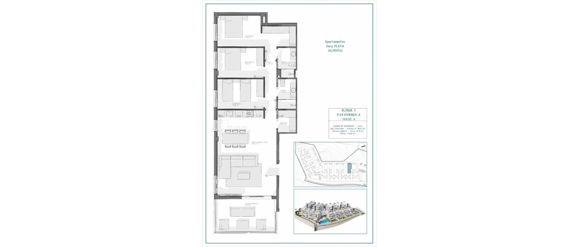 New - Apartment - Vera - Pueblo Salinas