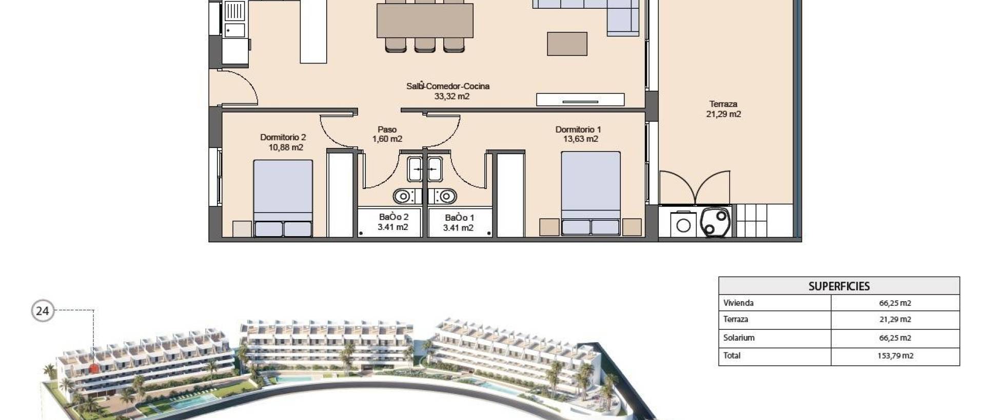 Obra Nueva - Apartmento - Finestrat - Balcón de finestrat