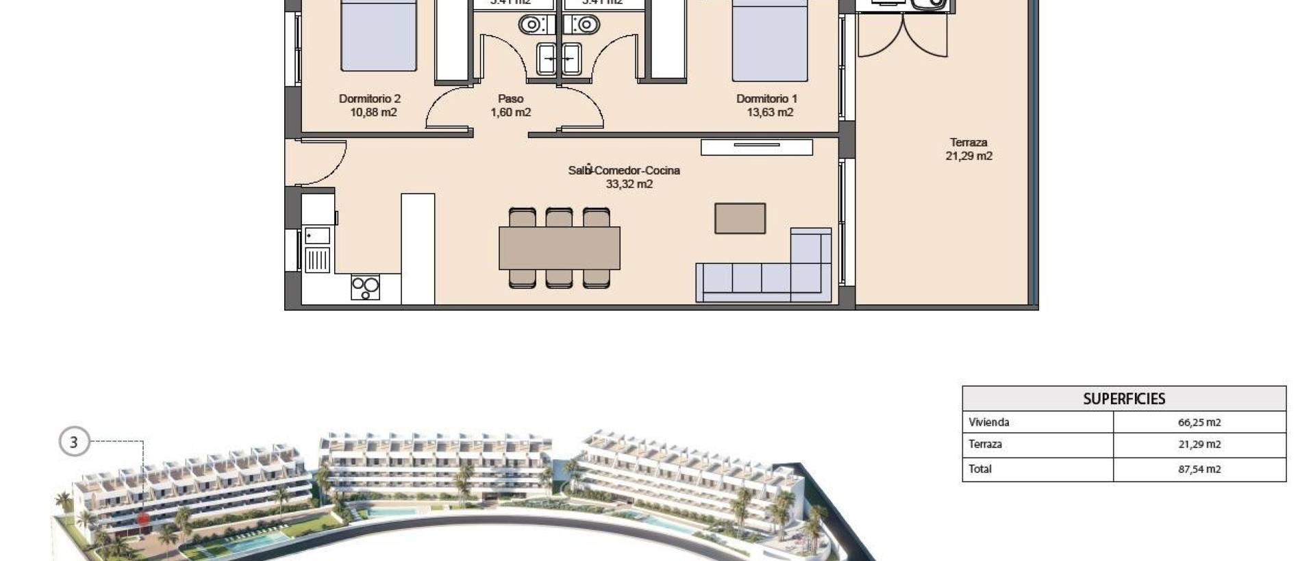 Obra Nueva - Apartmento - Finestrat - Balcón de finestrat