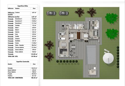 New - Villa - Aspe - Poligono 19