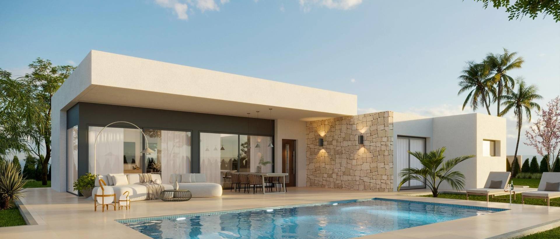 New - Villa - Aspe - Poligono 19