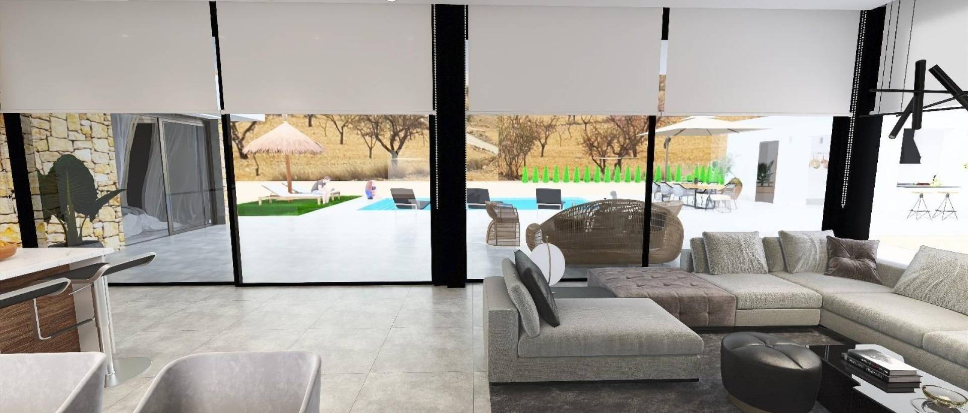 New - Villa - Aspe - Poligono 19