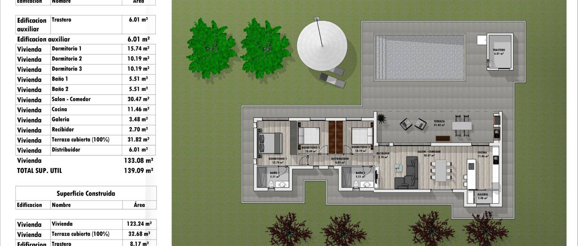 New - Villa - Aspe - Poligono 19
