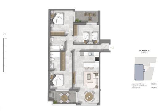 New - Apartment - Guardamar del Segura - Pueblo