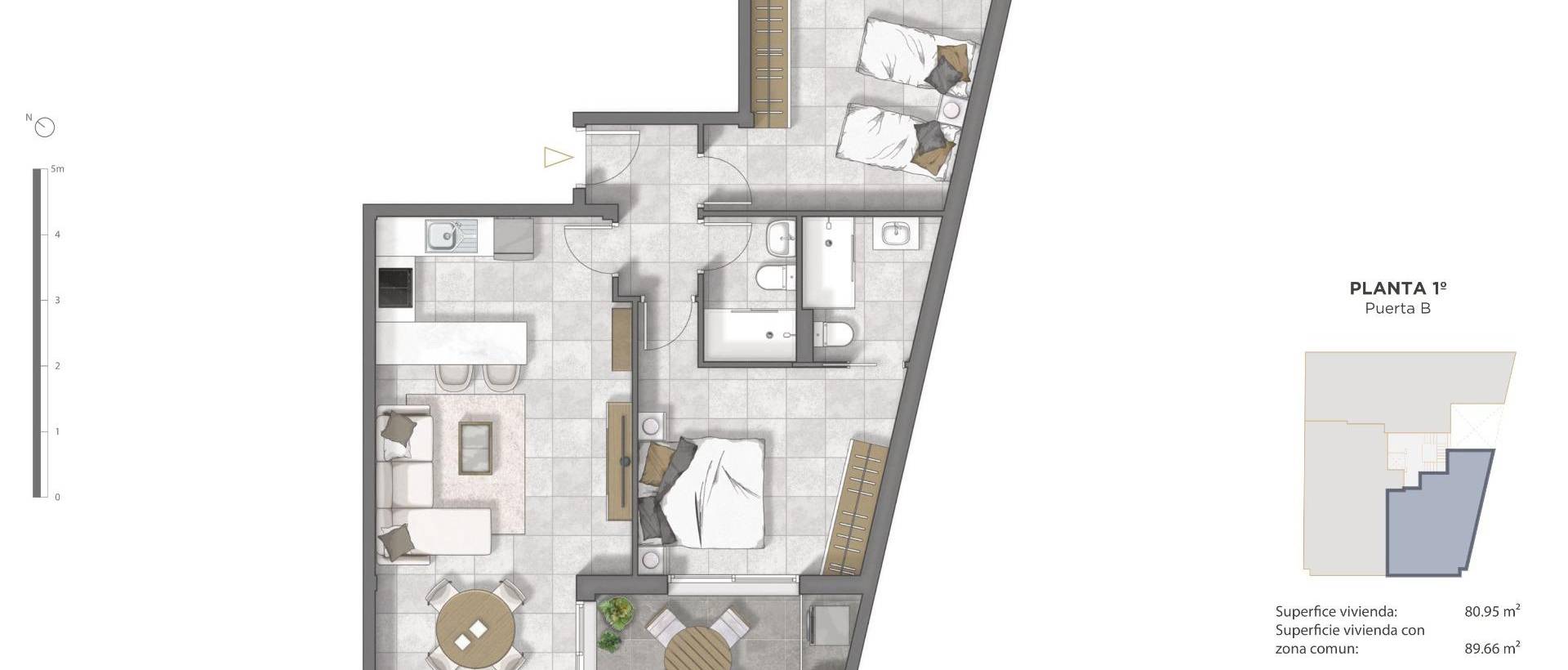 New - Apartment - Guardamar del Segura - Pueblo