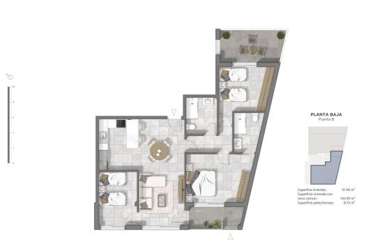 New - Apartment - Guardamar del Segura - Pueblo