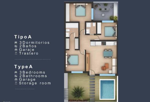 New - Ground Floor Bungalow - San Pedro del Pinatar - San Pedro de Pinatar
