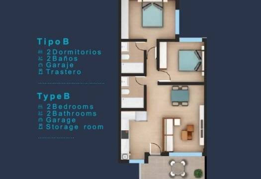 New - Top Floor Bungalow - San Pedro del Pinatar - San Pedro de Pinatar
