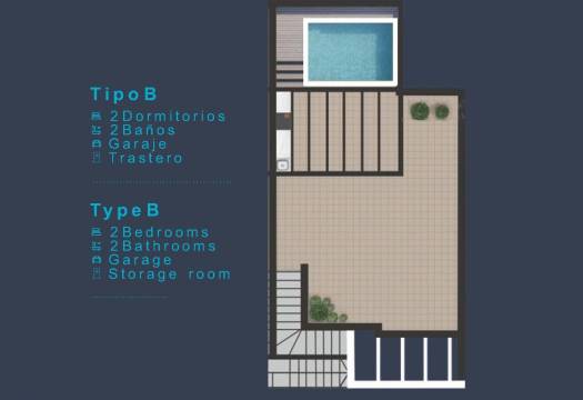 New - Top Floor Bungalow - San Pedro del Pinatar - San Pedro de Pinatar