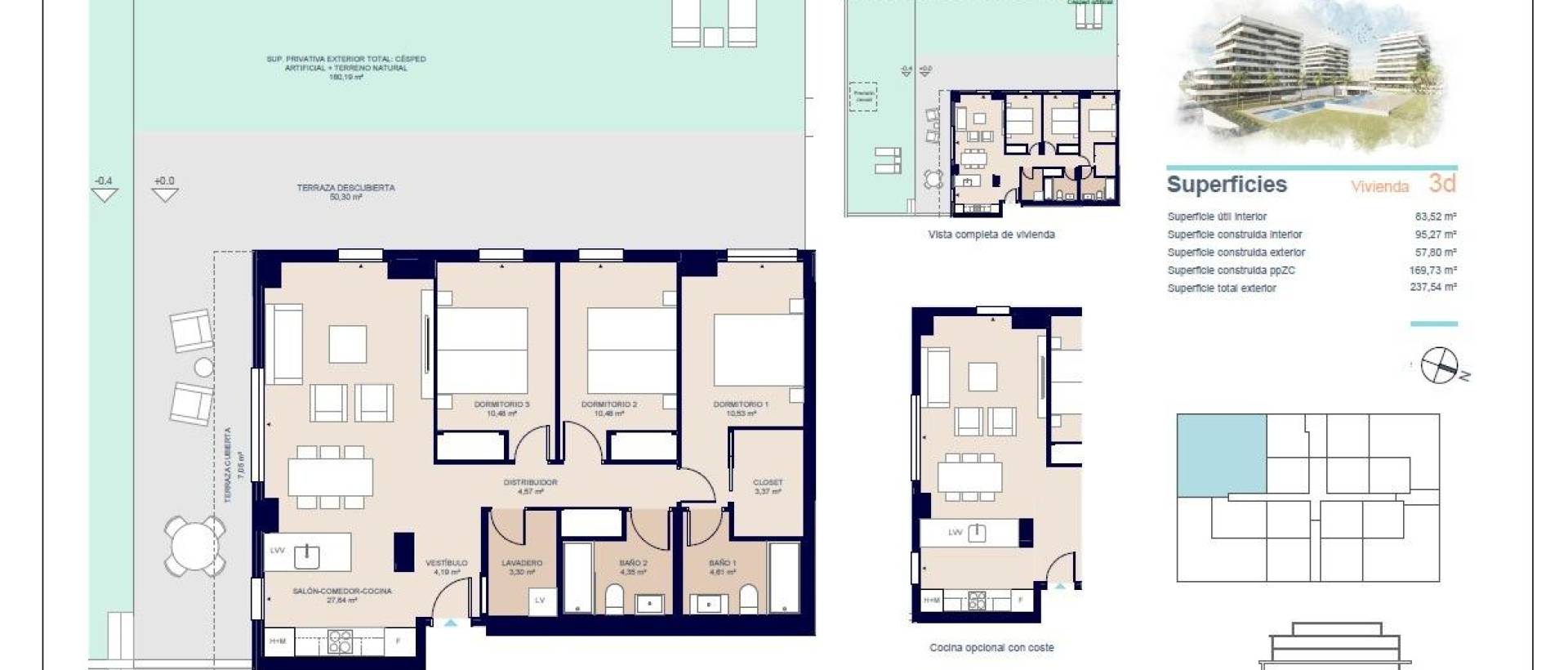 New - Ground floor apartment - Villajoyosa