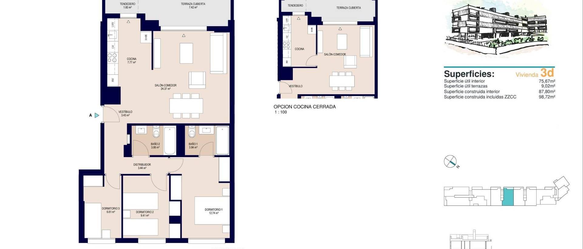 Obra Nueva - Apartmento - Alicante